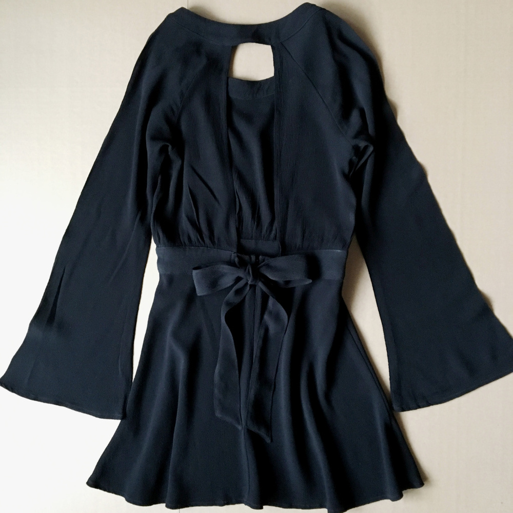 Flynn Skye “Emma” mini dress (Black)